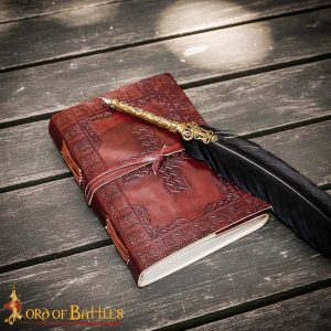 Genuine Leather Celtic Cross and Tree Of Life Journal