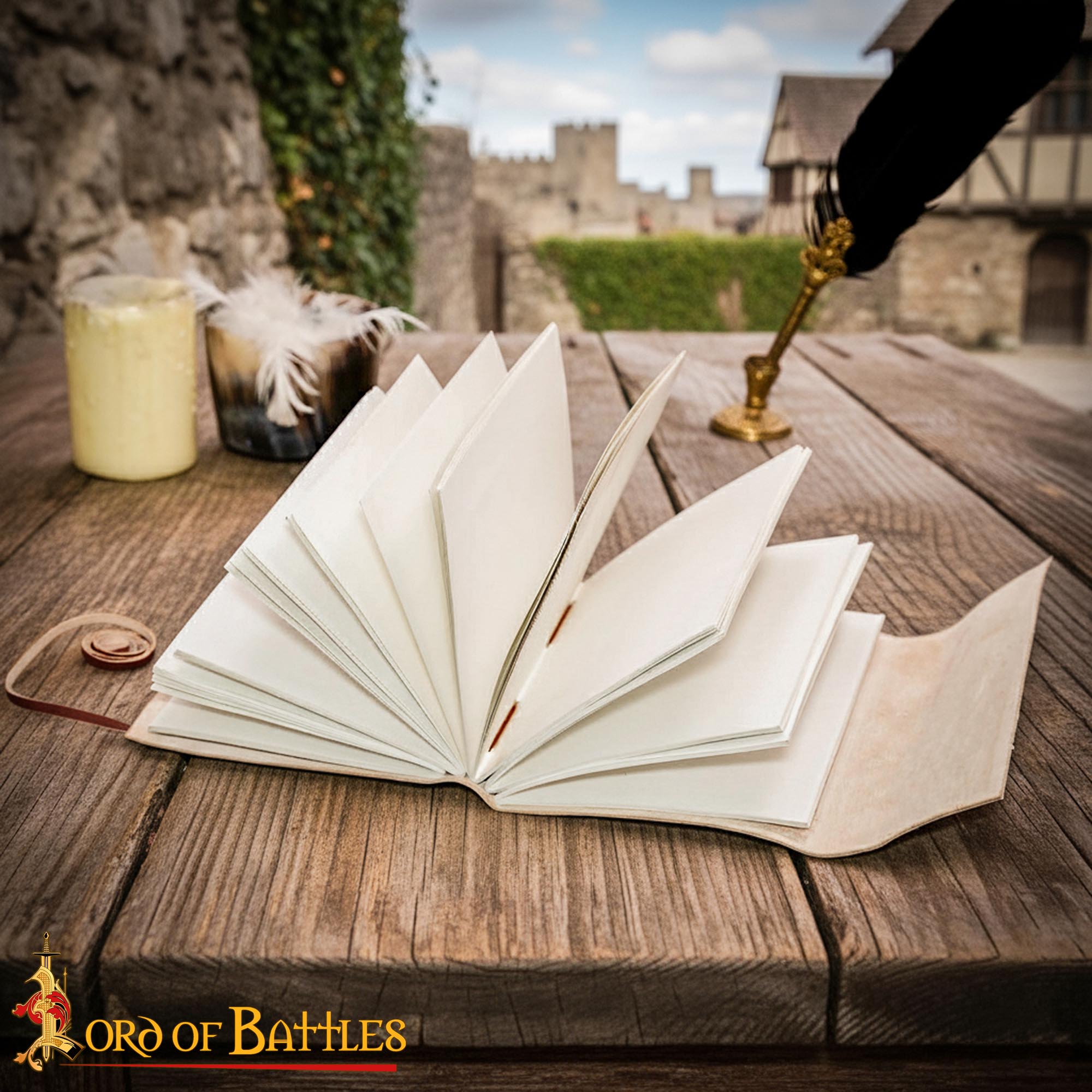 Genuine Leather Celtic Cross and Tree Of Life Journal Genuine Leather Celtic Cross and Tree Of Life Journal - Image 5