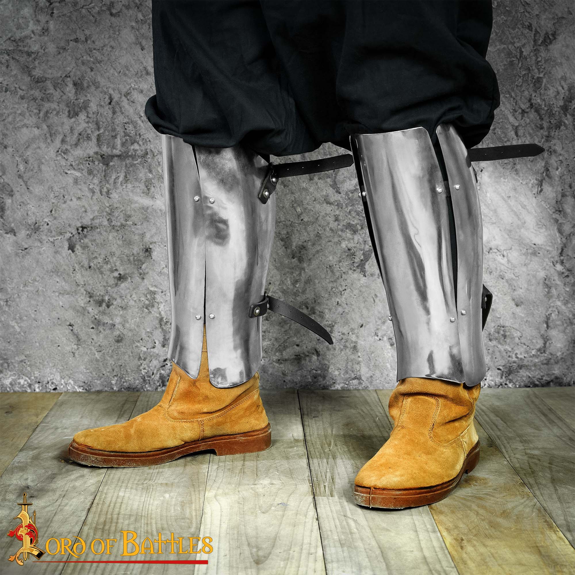 Medieval Armor Greaves -25386PL 1