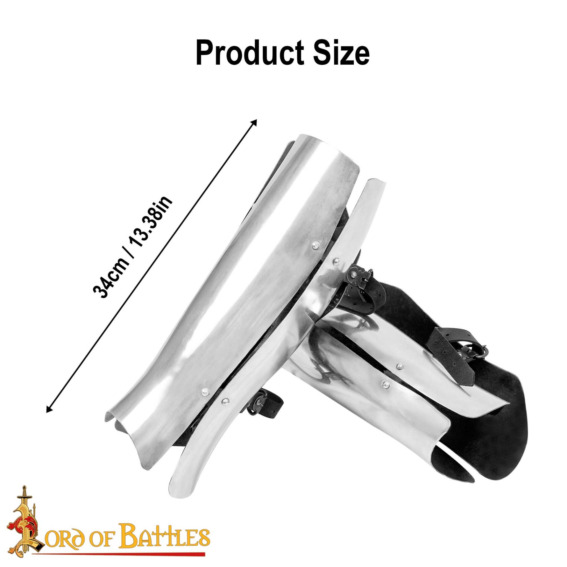 Medieval Armor Greaves -25386PL 2