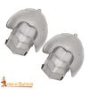Medieval Articulated Steel Pauldrons Fantasy Knight Shoulder Protection - 9211 4