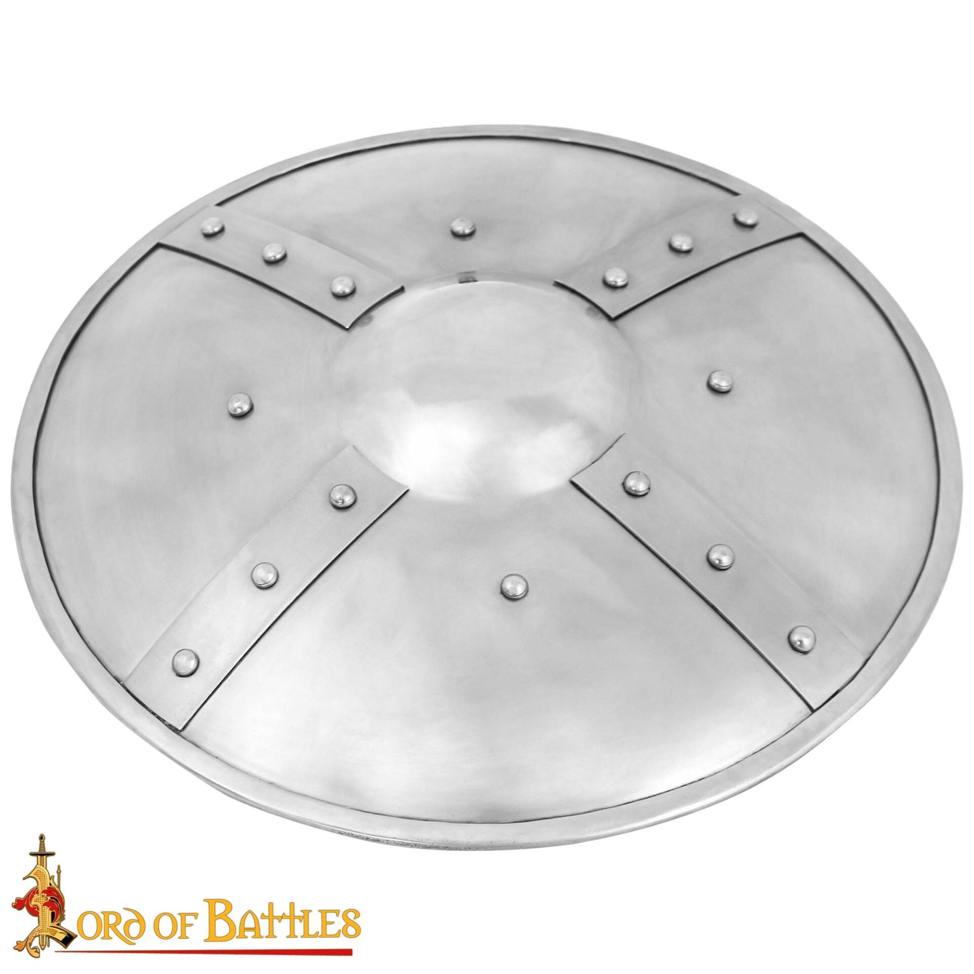 Medieval Buckler Iron Shield-2125PM14 3