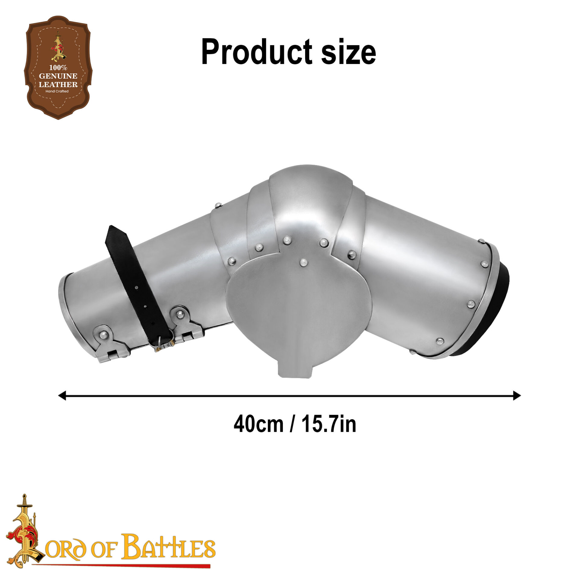 Medieval Vambraces arm armor-9452P16 2