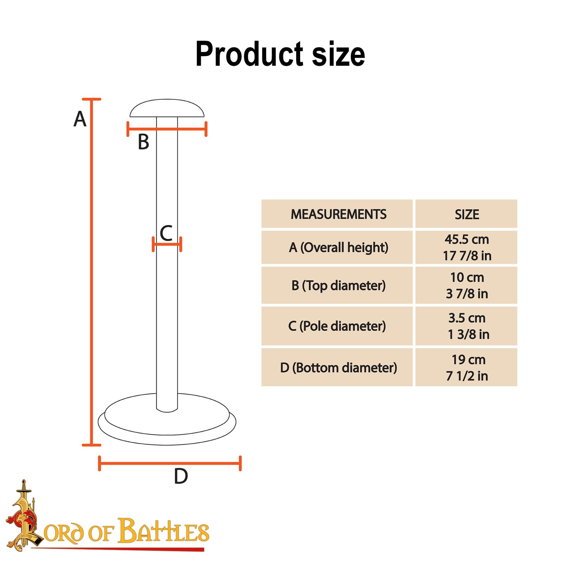 Medieval Wooden Helmet Stand Display Mount for Historical Helmets-2299 2