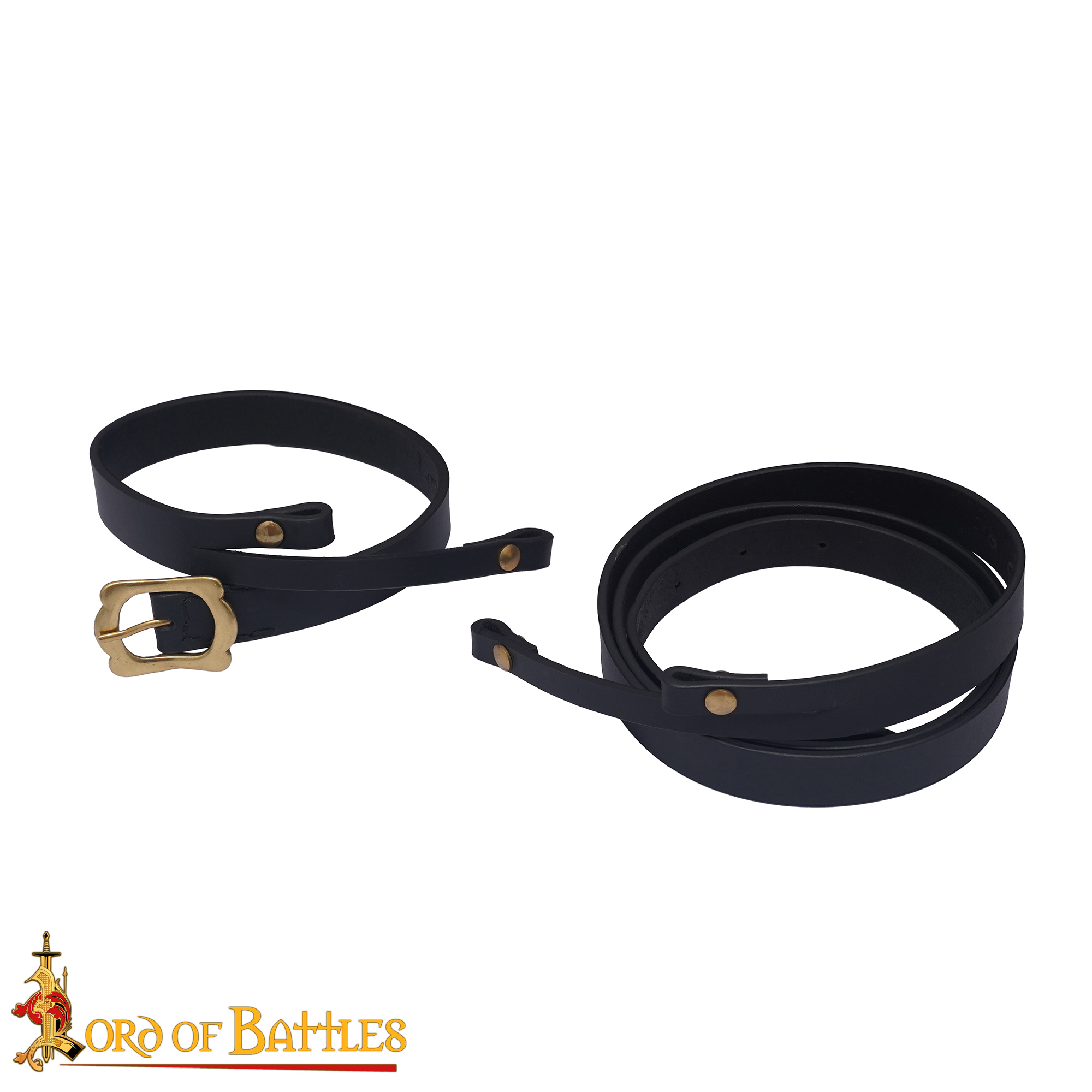 Roman Legionary Leather Baldric Genuine Leather Sword Carrier - 26200BK 3