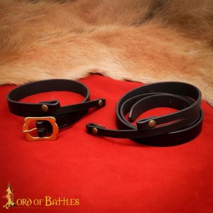 Roman Legionary Leather Baldric - Genuine Leather Sword Carrier
