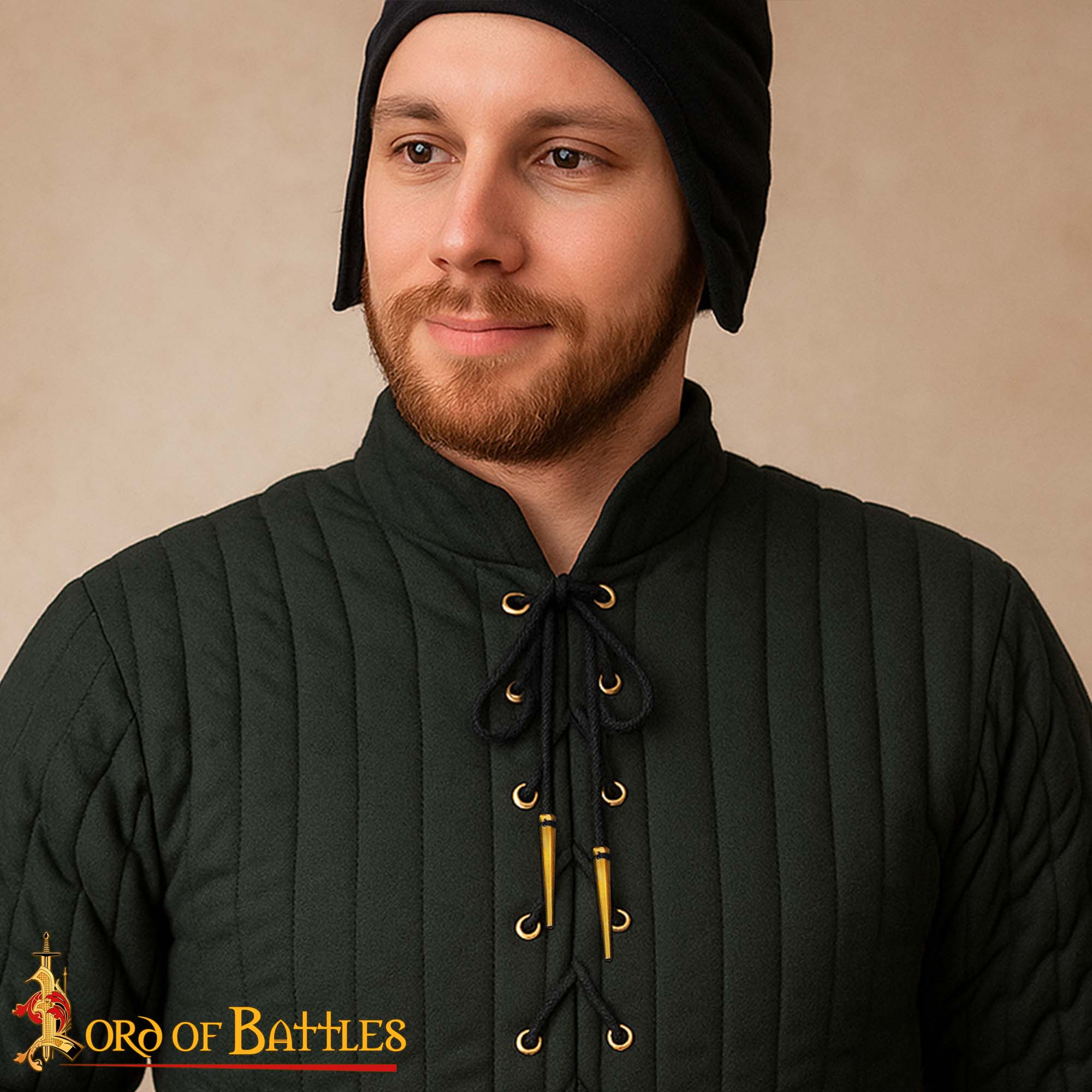 Set of 10 Medieval Castle Top Aiglets Pure Solid Brass Lacing Tips for Historical Costumes & Leather craft-8702-10pcs 6