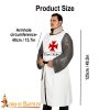 Templar Knight Cotton Canvas Surcoat-25203 2