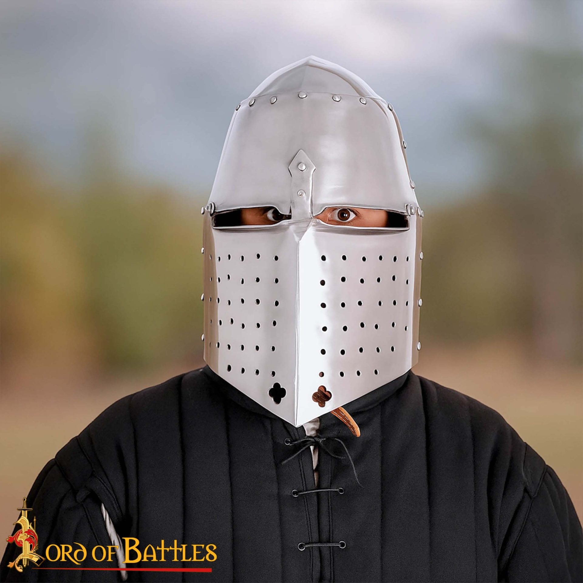 The Great Helmet of Sir Richard Pembridge 14th c Padded Liner - 25614 1