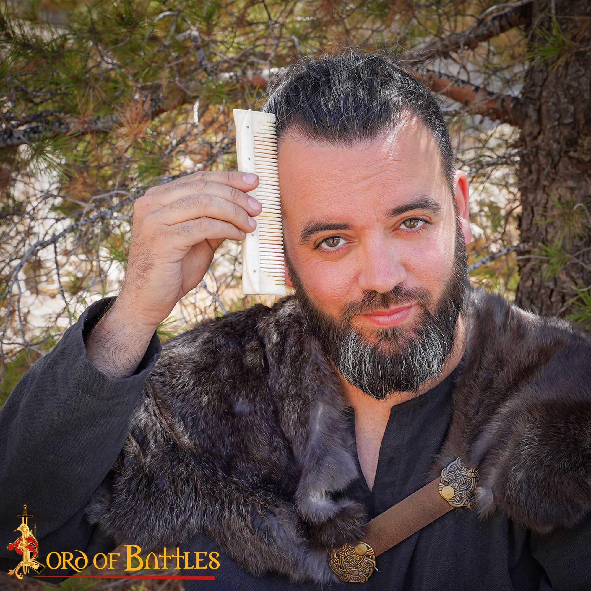 VIKING GENUINE BONE COMB-4392 1