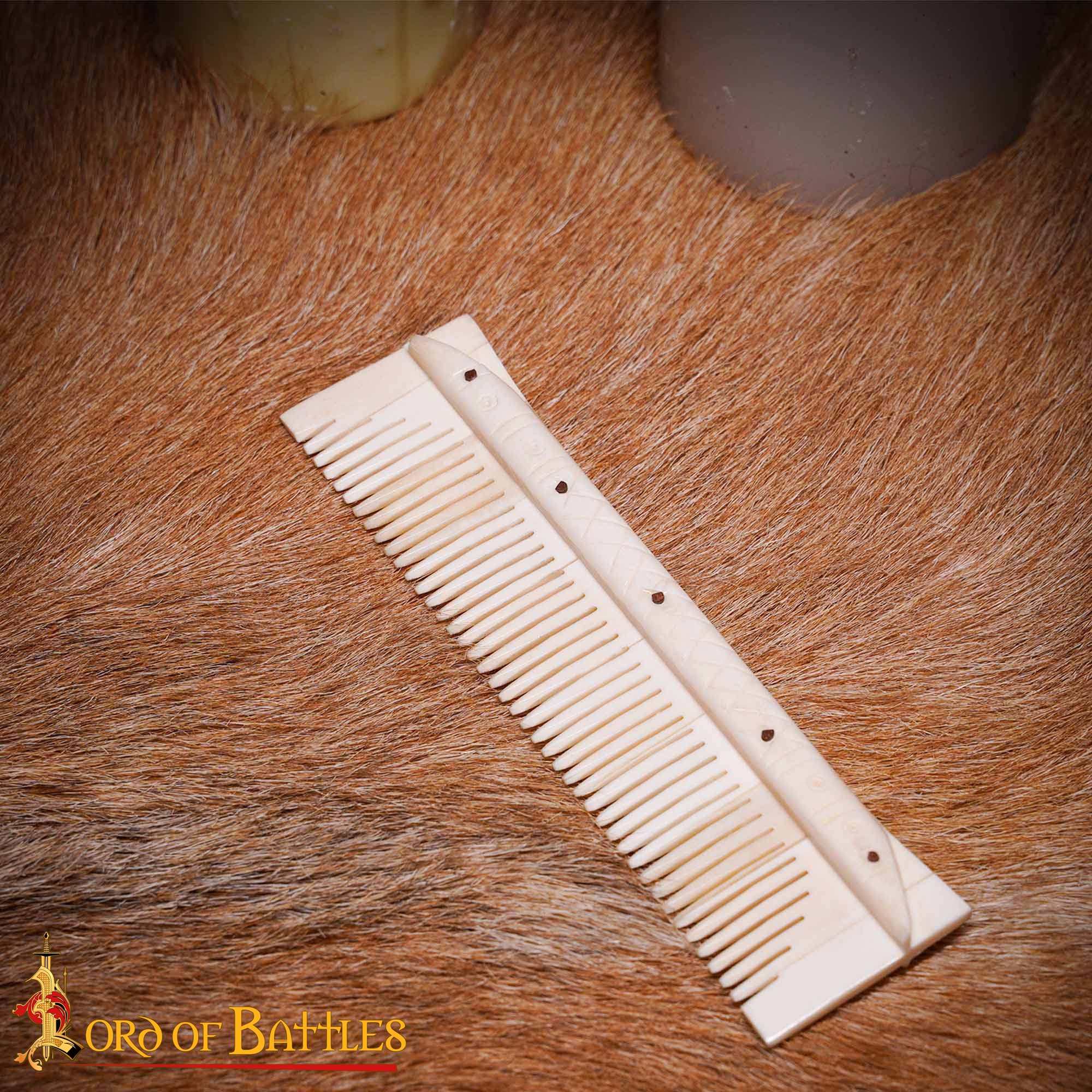VIKING GENUINE BONE COMB-4392