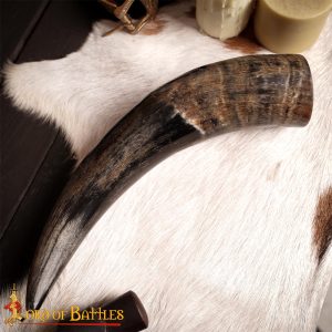 Viking drinking horn