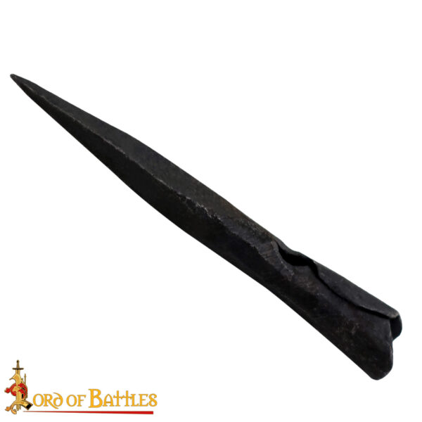 Late Medieval Bodkin Arrowhead Hand Forged Iron Weapon Accessory - Image 5