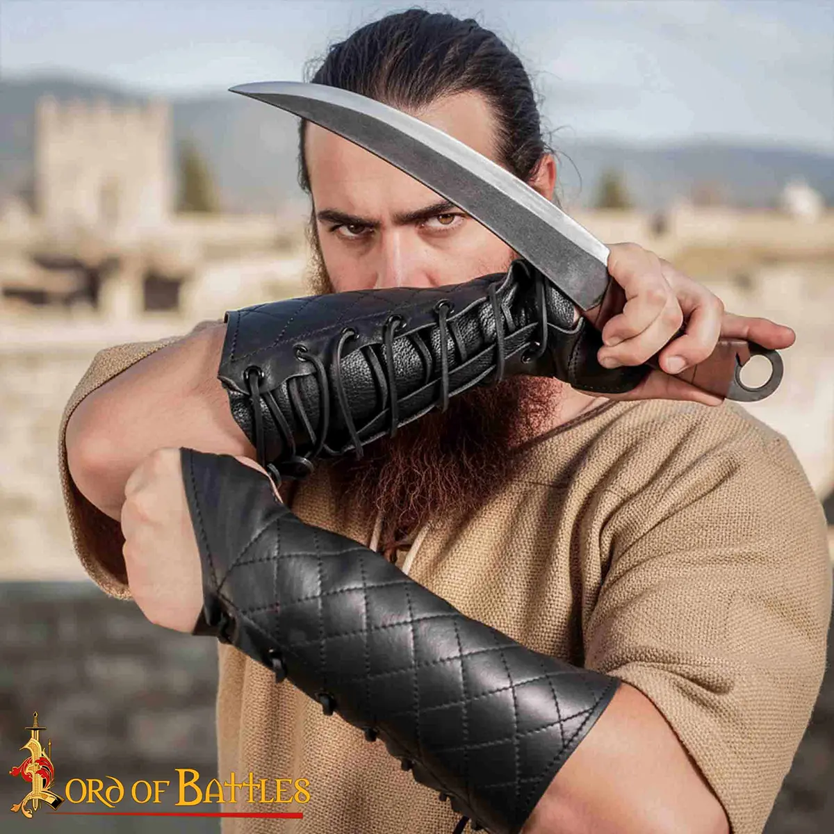 Archery Bracer with Thumb Guard Archery Bracer with Thumb Guard - Image 7