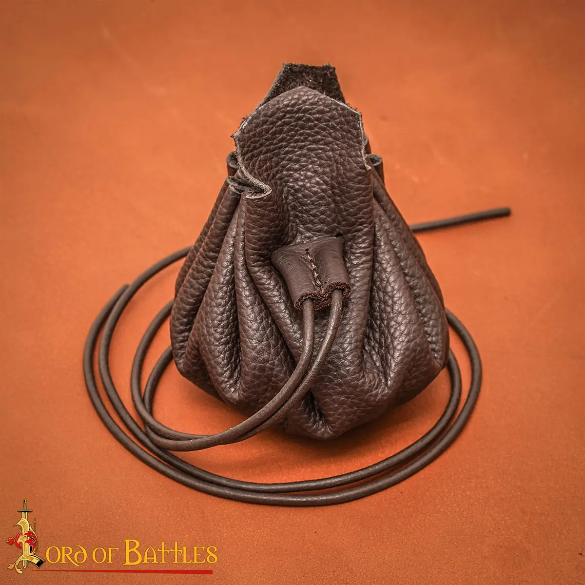 Medieval Belt Coin Pouch Handcrafted from Genuine Leather Medieval Belt Coin Pouch Handcrafted from Genuine Leather - Image 5