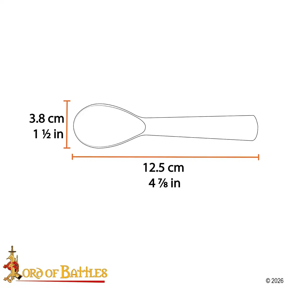 Medieval Horn Spoon Medieval Horn Spoon - Image 3