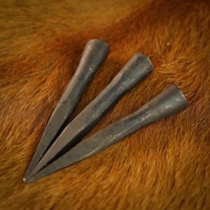 Late Medieval Bodkin Arrowhead Hand Forged Iron Weapon Accessory