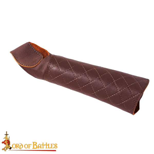 Medieval Quilted Leather Arm Guard Archery Bracer for Reenactment LARP 25629BRRH 3