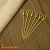 10th Century Hand Forged Brass Sewing Needles 25391 7