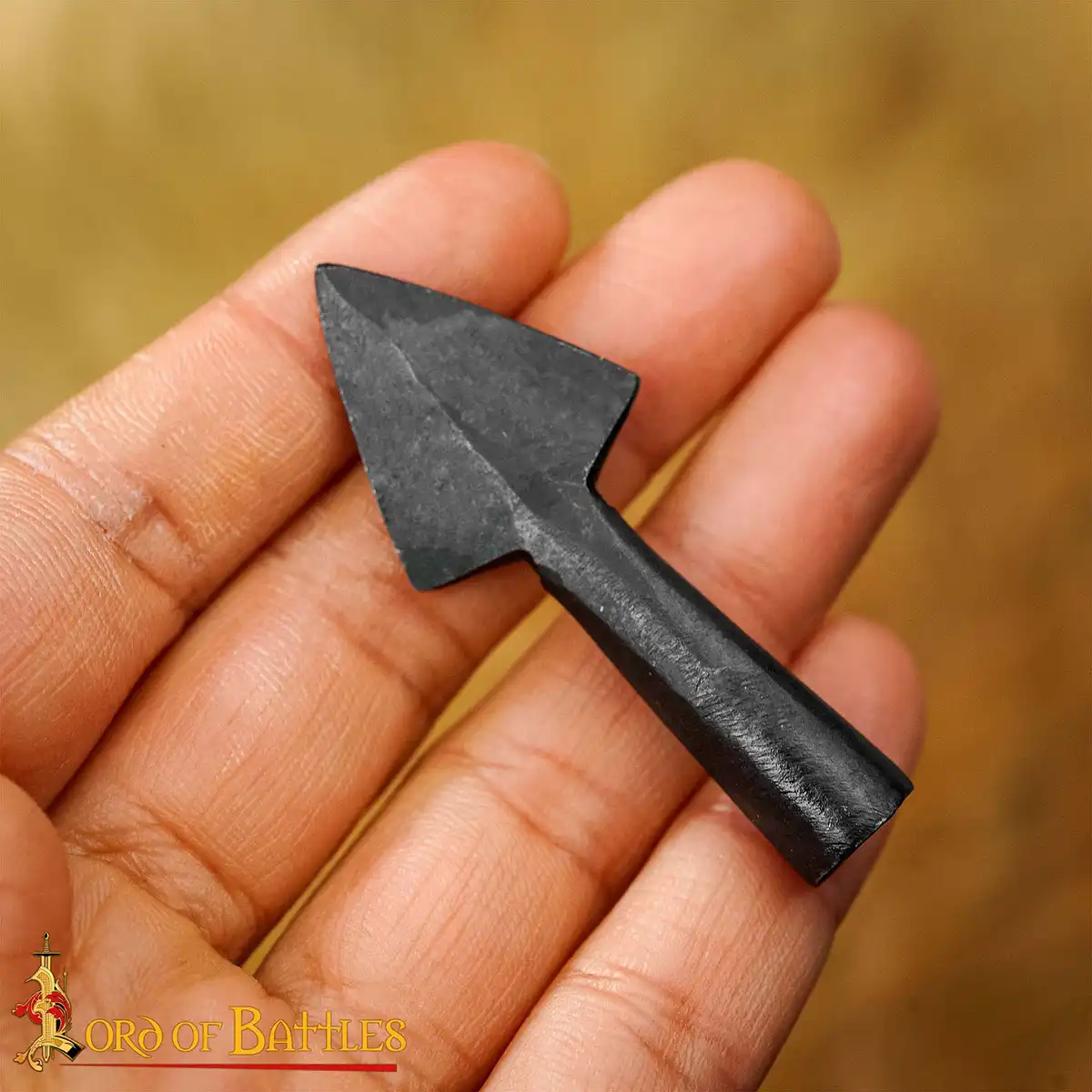 Hand Forged Triangular Arrowhead Hand Forged Triangular Arrowhead - Image 6