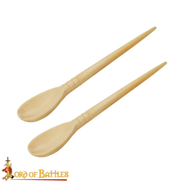 Handcrafted Roman Bone Spoon Genuine Bone - Image 4
