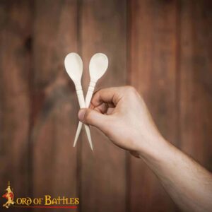 Handcrafted Roman Bone Spoon Genuine Bone