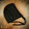 13th Century Medieval Padded Canvas Arming Cap-7202BK 7