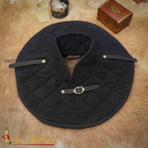 Medieval Padded Collar Handcrafted from Canvas Cotton