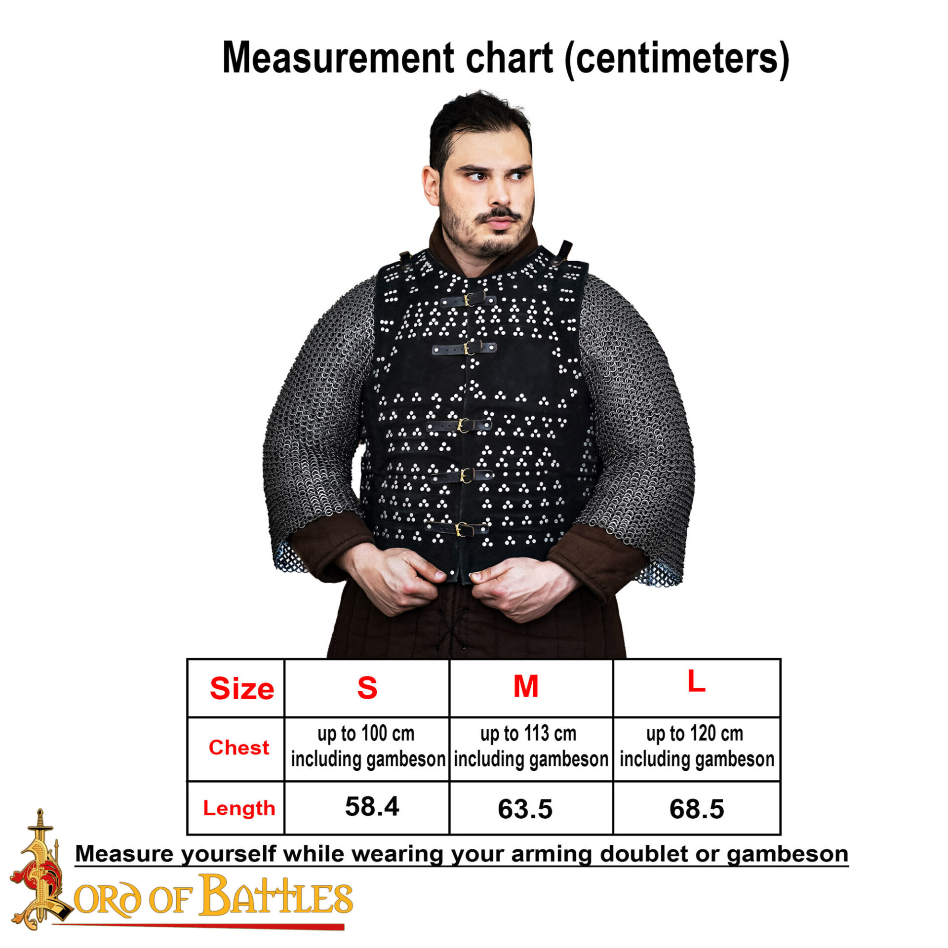 15th Century Leather Brigandine Vest-25348 2