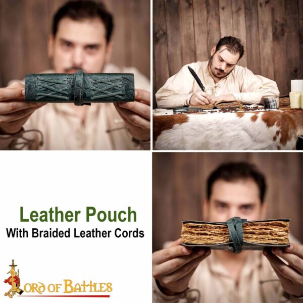 Gorgeous Fantasy Journal Handcrafted Genuine Leather Diary Notes - Image 8