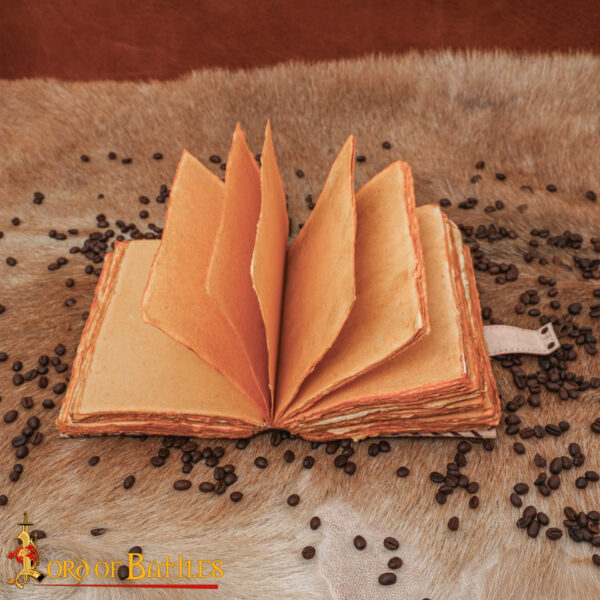 Medieval Leather Journal Handcrafted Genuine Leather Diary Notes - Image 8