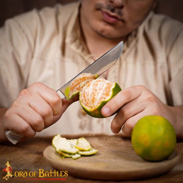 Medieval Stainless Steel Knife with Genuine Bone Handle - Image 5