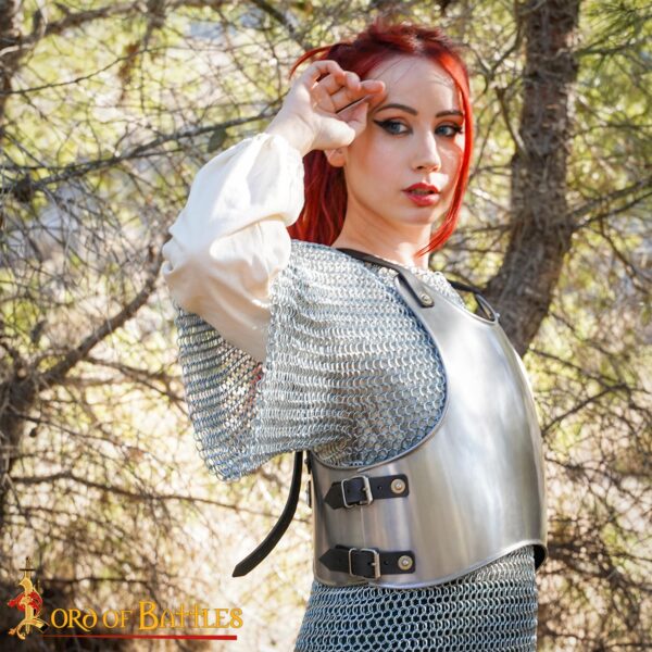 Steel Cuirass Breastplate Fantasy LARP Armor - Image 5