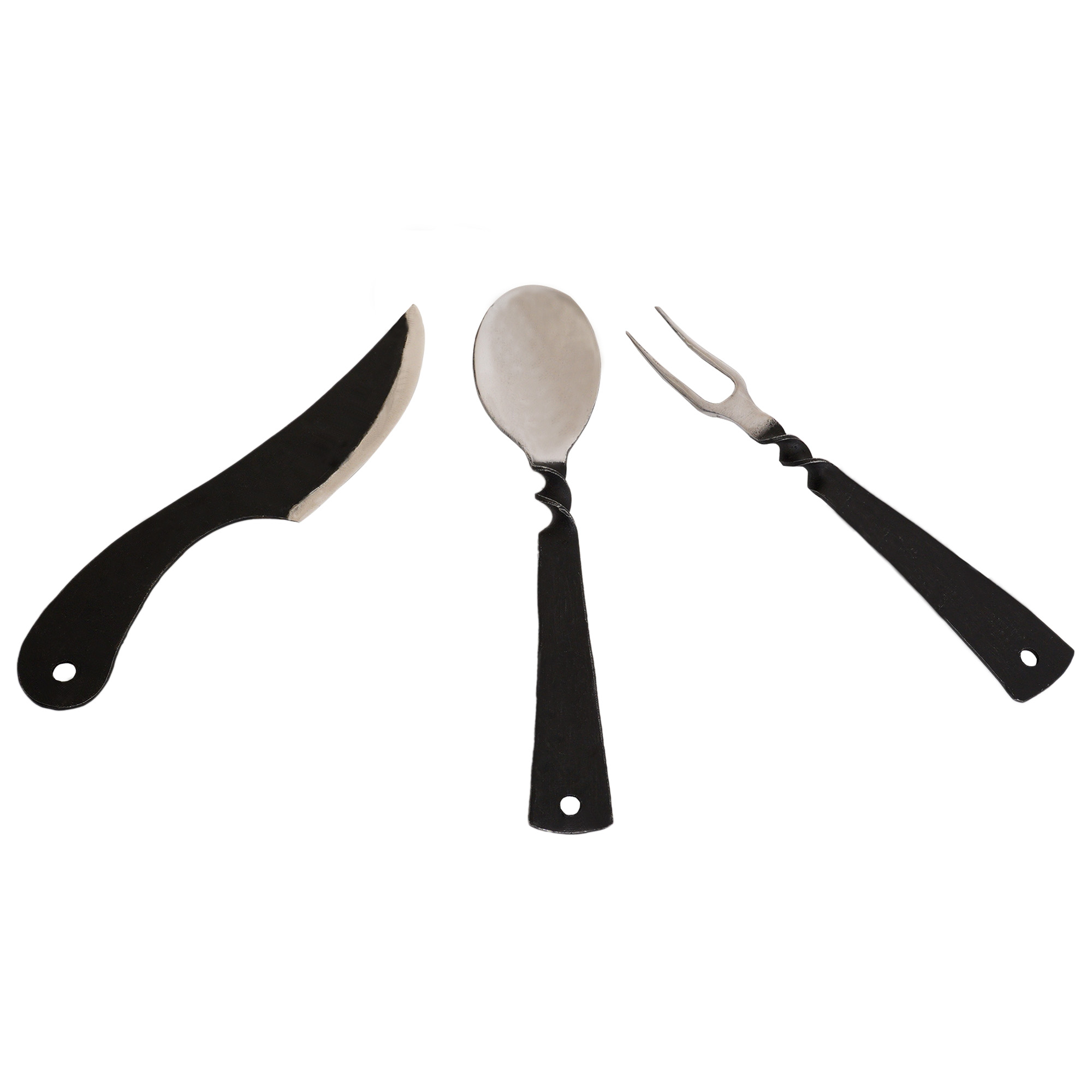 Fingerhut - Calphalon Katana Series 14-Pc. Stainless Steel Cutlery Set
