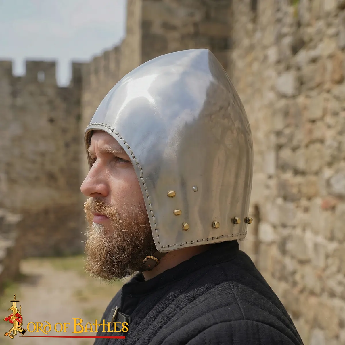 Open Face Bascinet Helmet Open Face Bascinet Helmet - Image 2