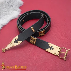 15th Century Gothic Leather Belt