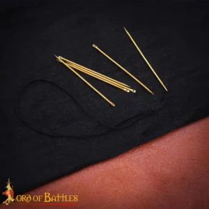 Medieval Pure Brass Needle Fully Functional Accessory Set of 6