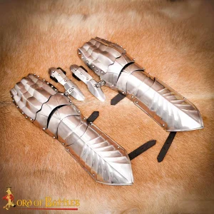 Late Medieval Gothic Knight Gauntlets