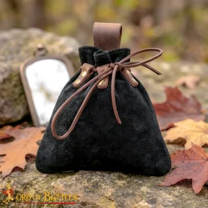 Wayfarer Suede Leather Pouch