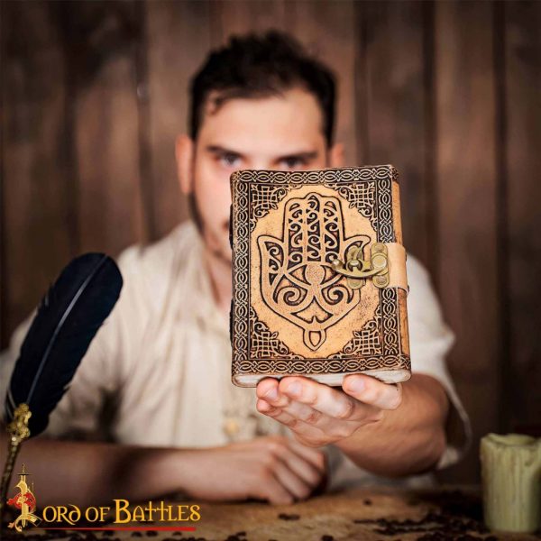 Mano de Fatima Journal Handcrafted Genuine Leather Diary Notes - Image 6