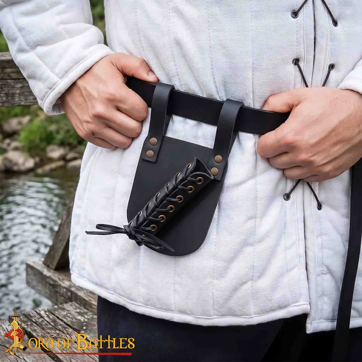 Medieval Angled Sword Frog