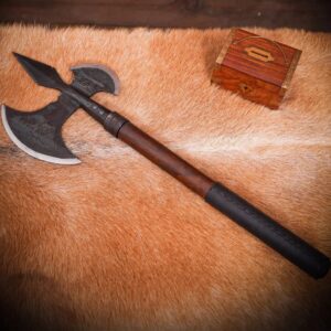 Fantasy Medieval Axe Inspired by Late Medieval Halberds