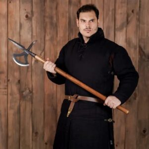 16th Century Spiked End Halberd Handcrafted Reenactments Costume Piece