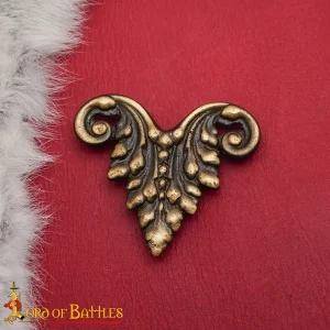 Acanthus Leaf Brass Mount