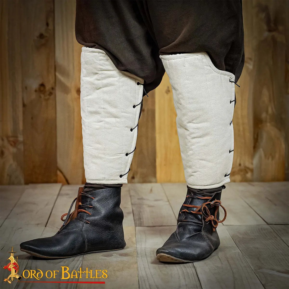 Padded Medieval Greaves