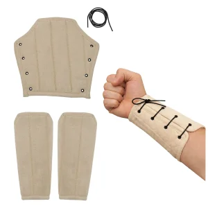 Medieval Padded Arming Bracers