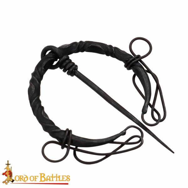 Hand Forged Fibula with Knotted Ends - Image 4