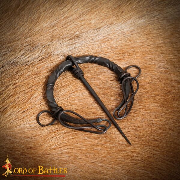 Hand Forged Fibula with Knotted Ends