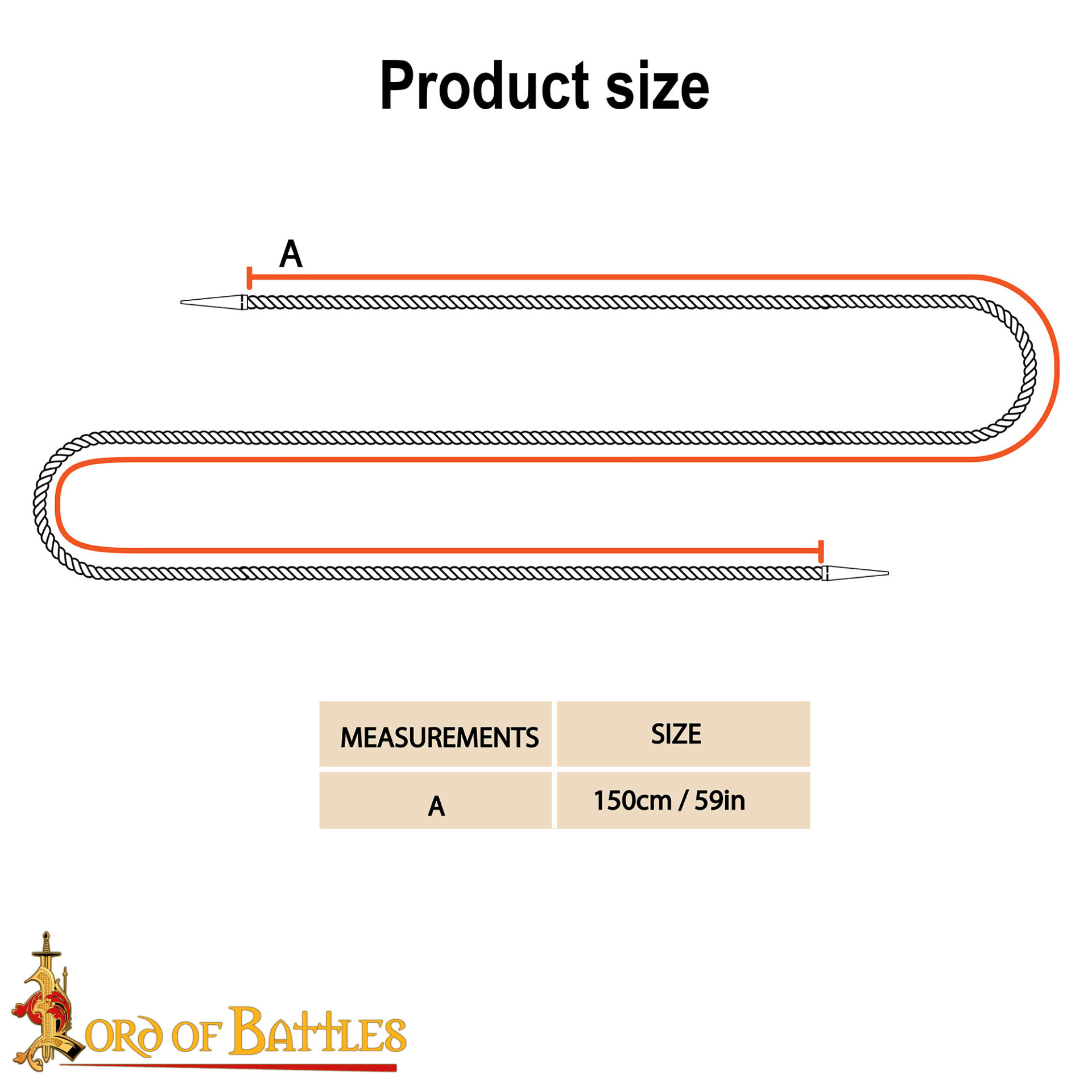 Brass Aiglets with Cotton Strings-7451E-5Pcs 2