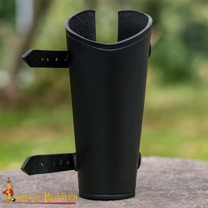 Handcrafted Medieval Archer's Genuine Leather Bracers